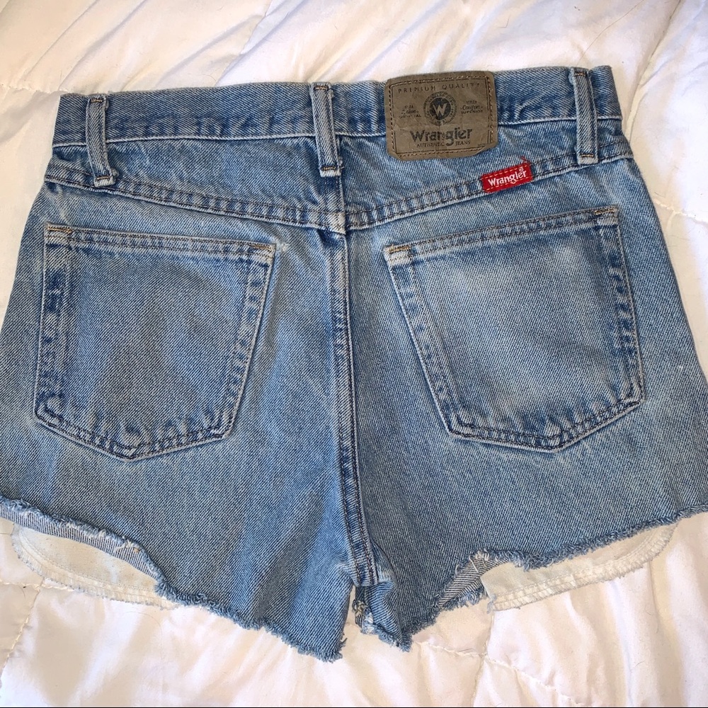 wrangler jean shorts